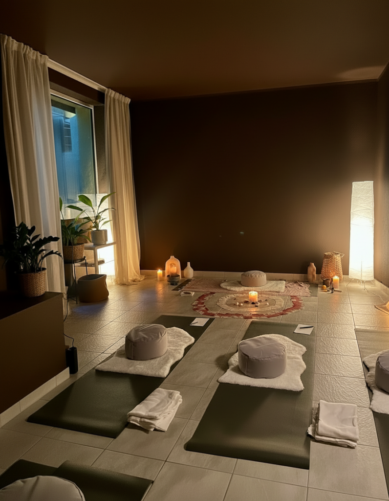 firefly geminiflash avec le plafond également en brun et une lumière moins blanche, plus jaune orange 528693