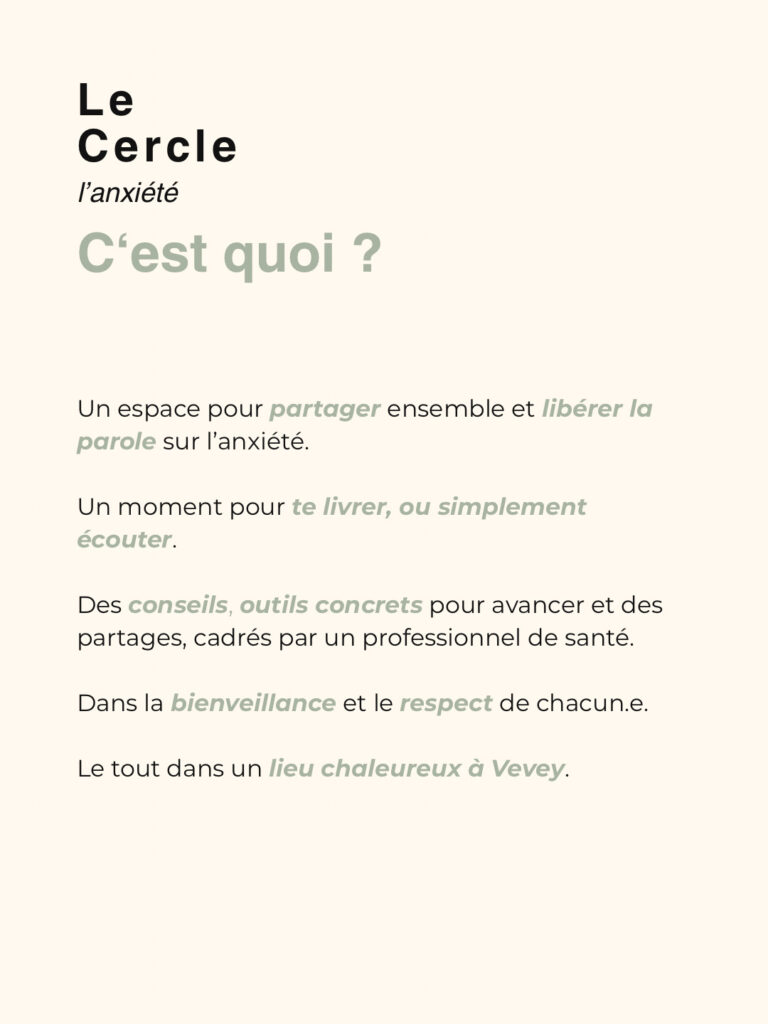 l'anxiété