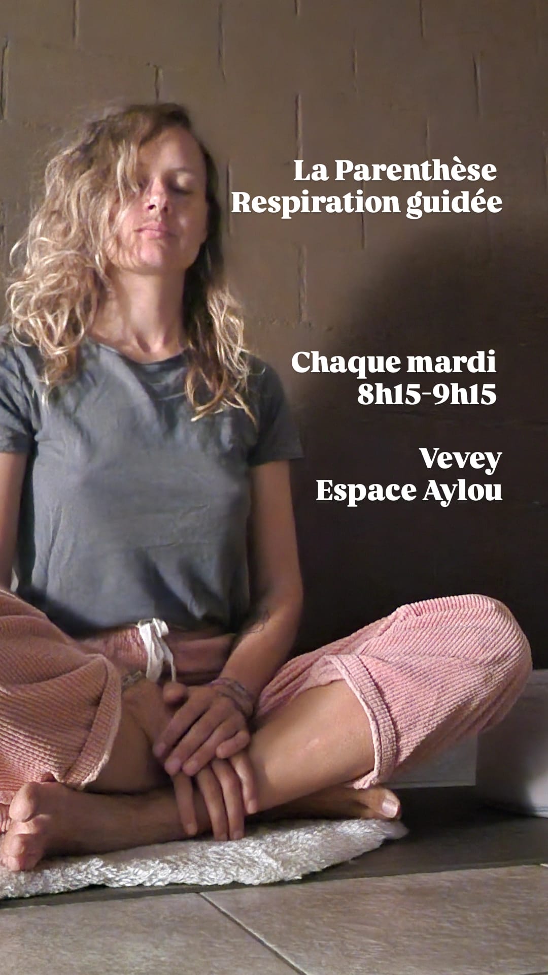 Respiration guidée avec Charlène
